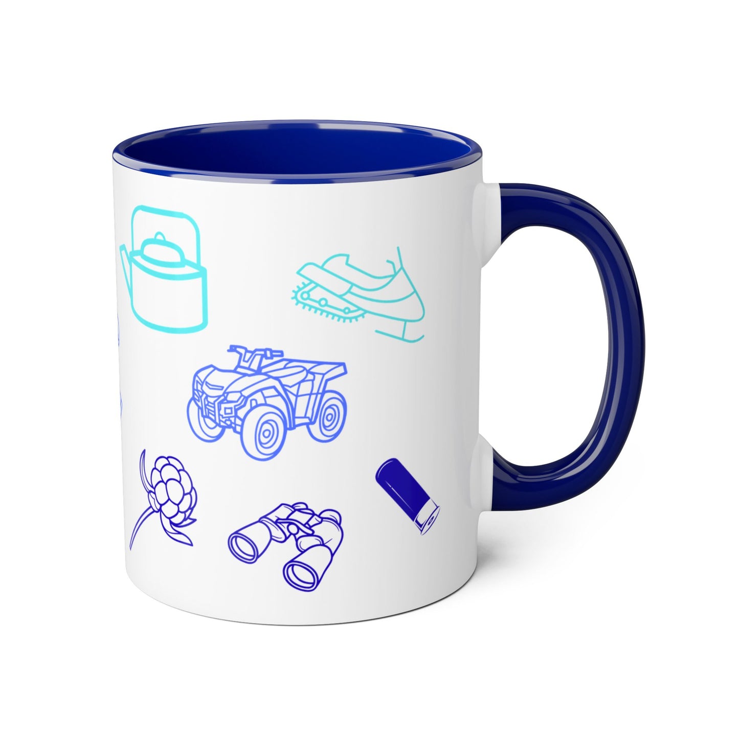 Inuit Things Blue Mug, 11 oz