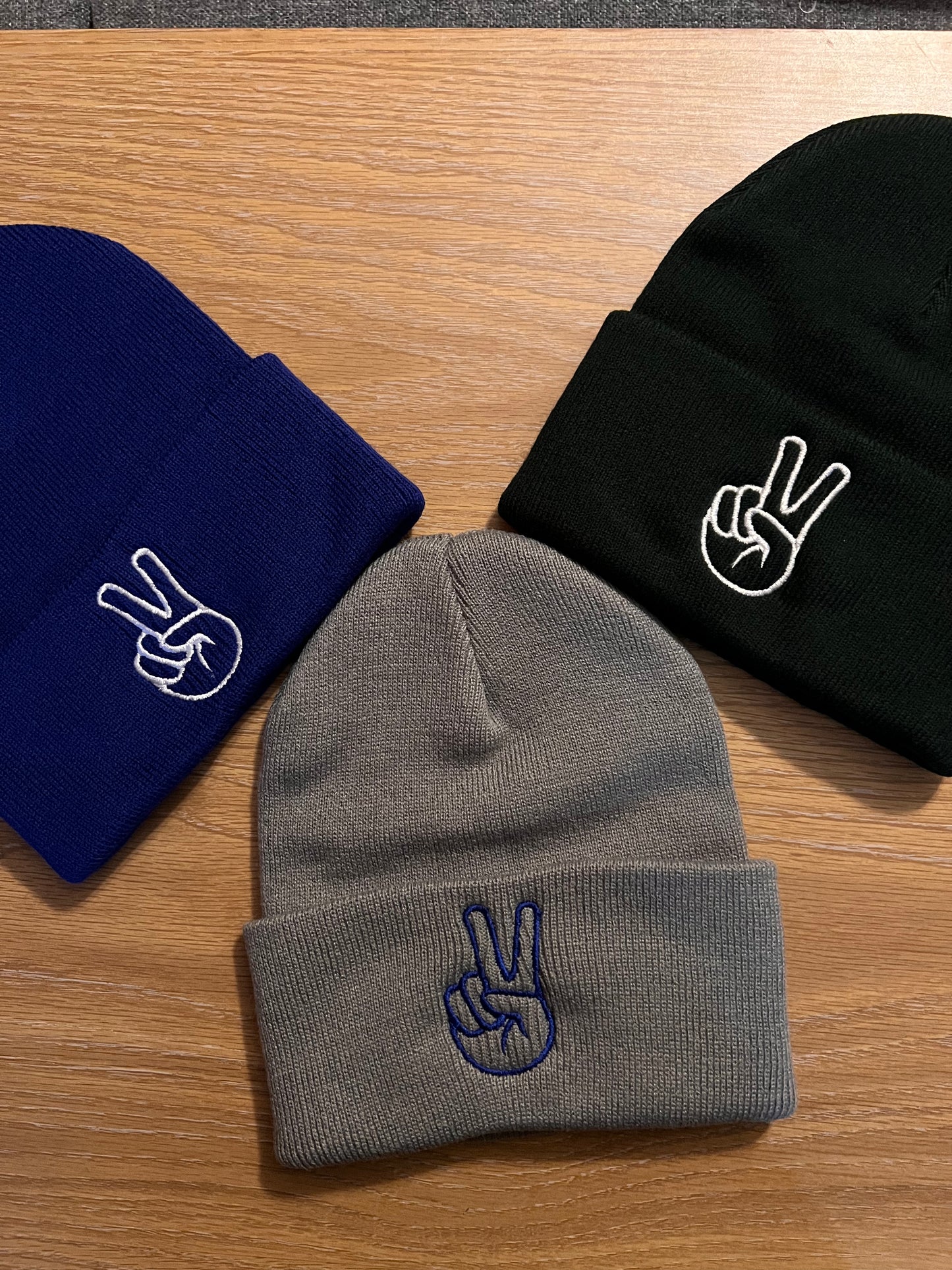 Peace Hands Beanies