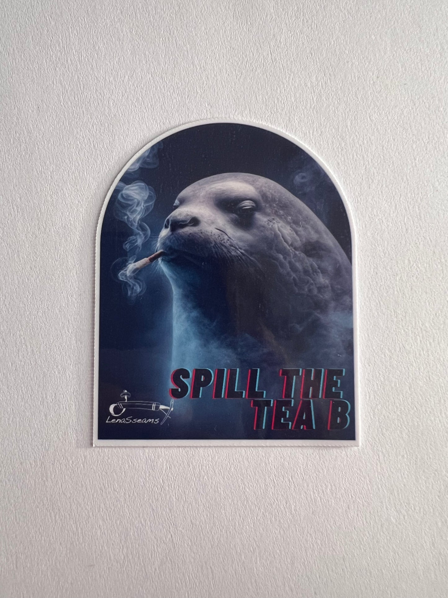 Nattiq Spill The Tea Sticker