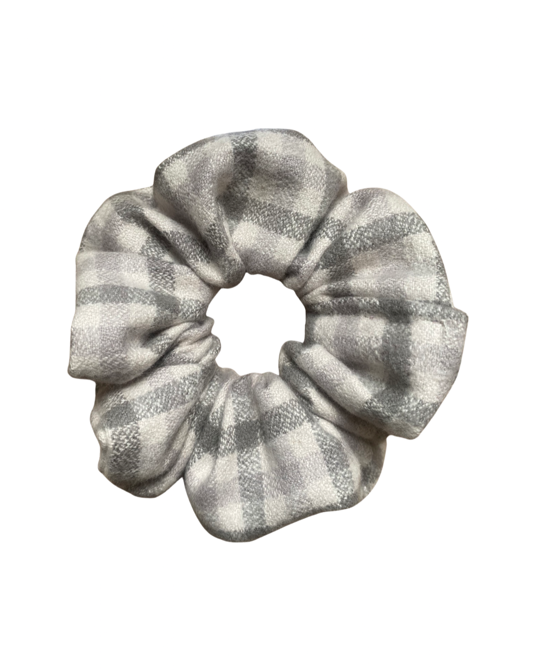 Dove Flannel Scrunchies