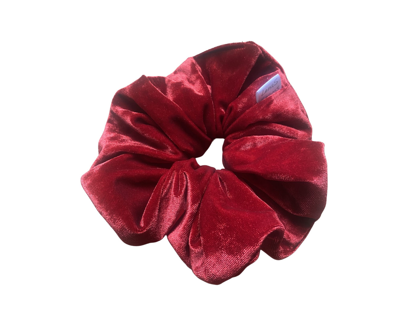 Red Velvet fluffy Scrunchie