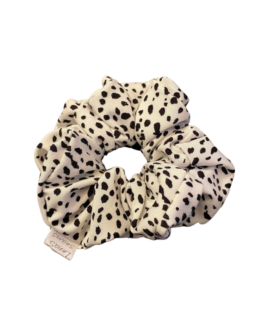 Polka Dot Bamboo Cotton Scrunchies