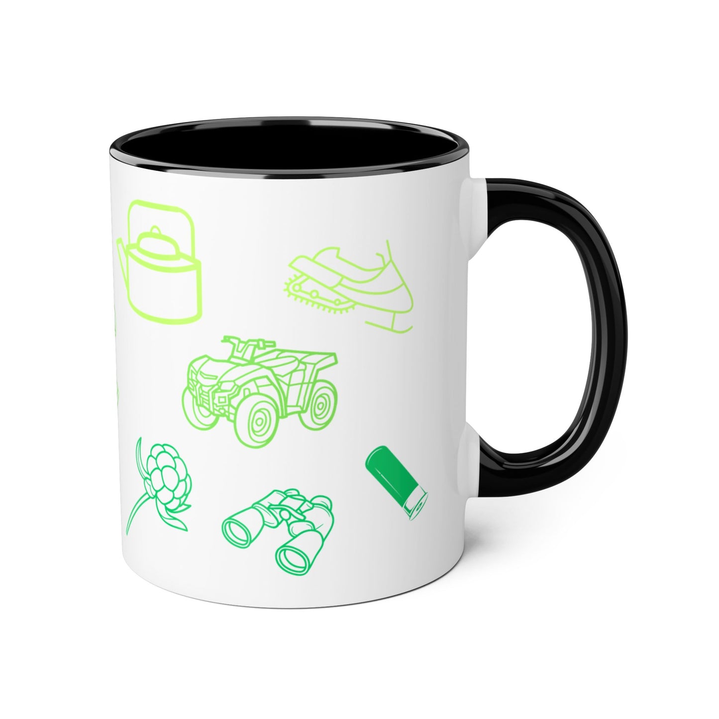 Inuit Things Green Mug, 11 oz