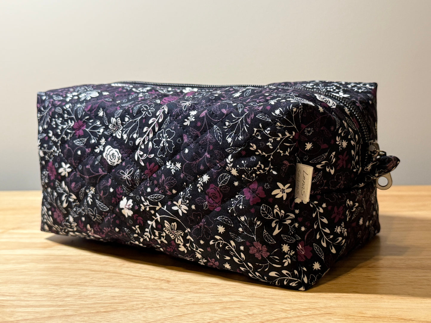 Medium Boxy Zippered Toiletry Bag