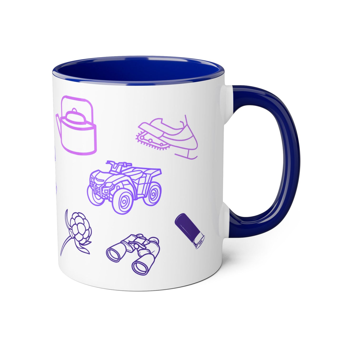 Inuit Things Purple Mug, 11 oz