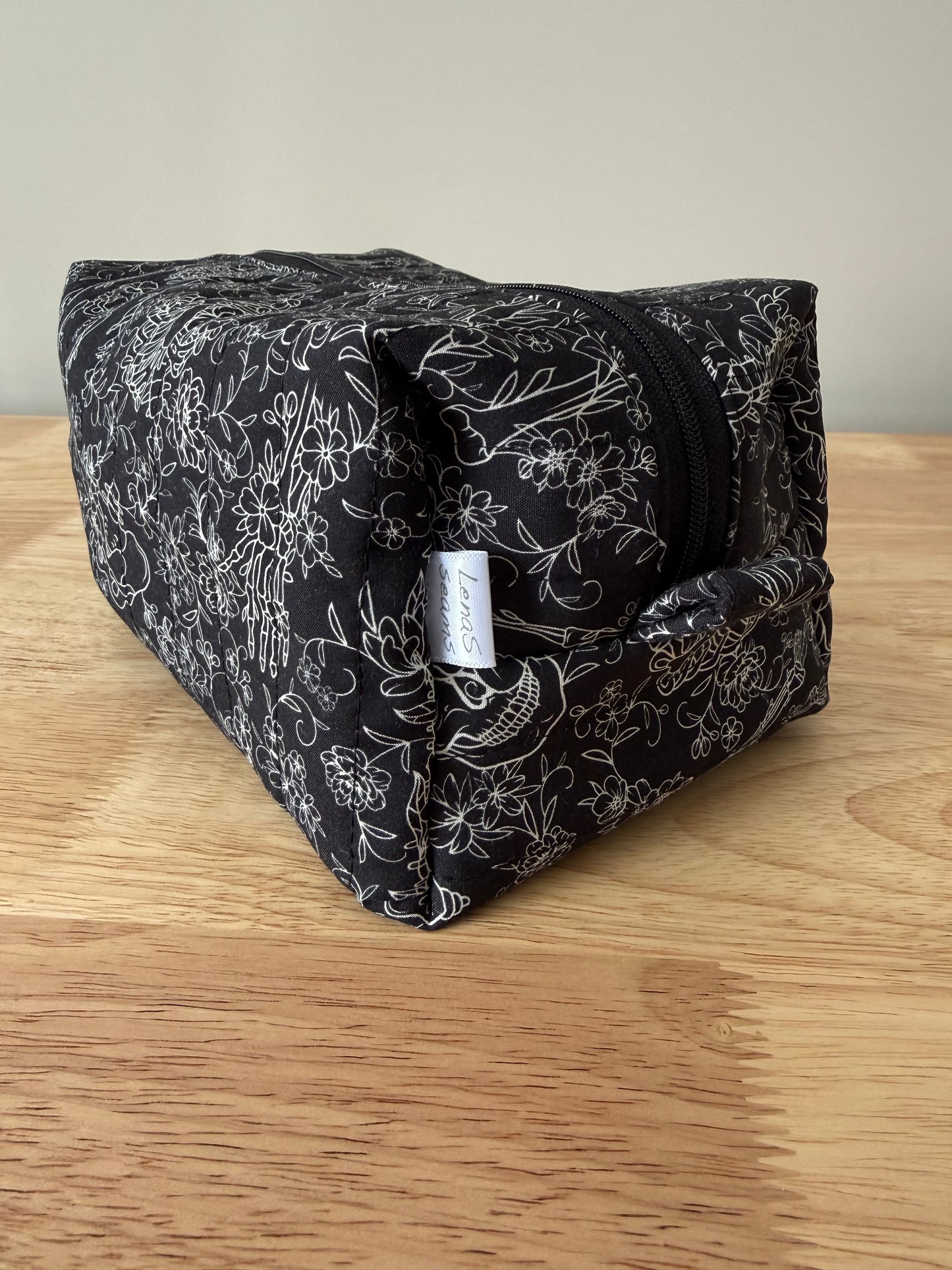 Medium Boxy Zippered Toiletry Bag