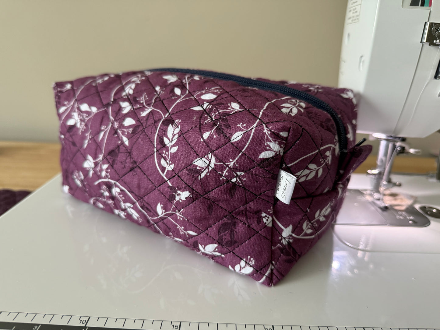 Medium Boxy Zippered Toiletry Bag