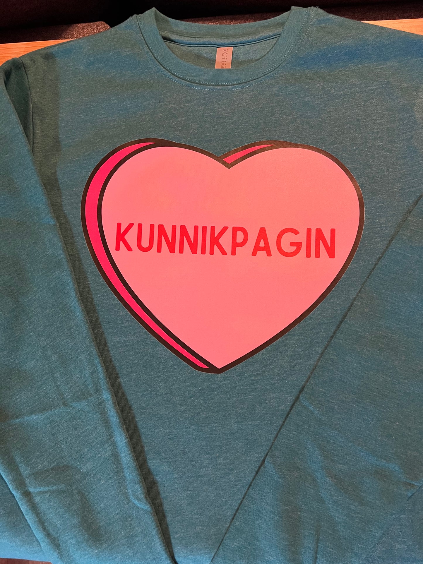 Adult Teal Kunnikpagin Crewneck