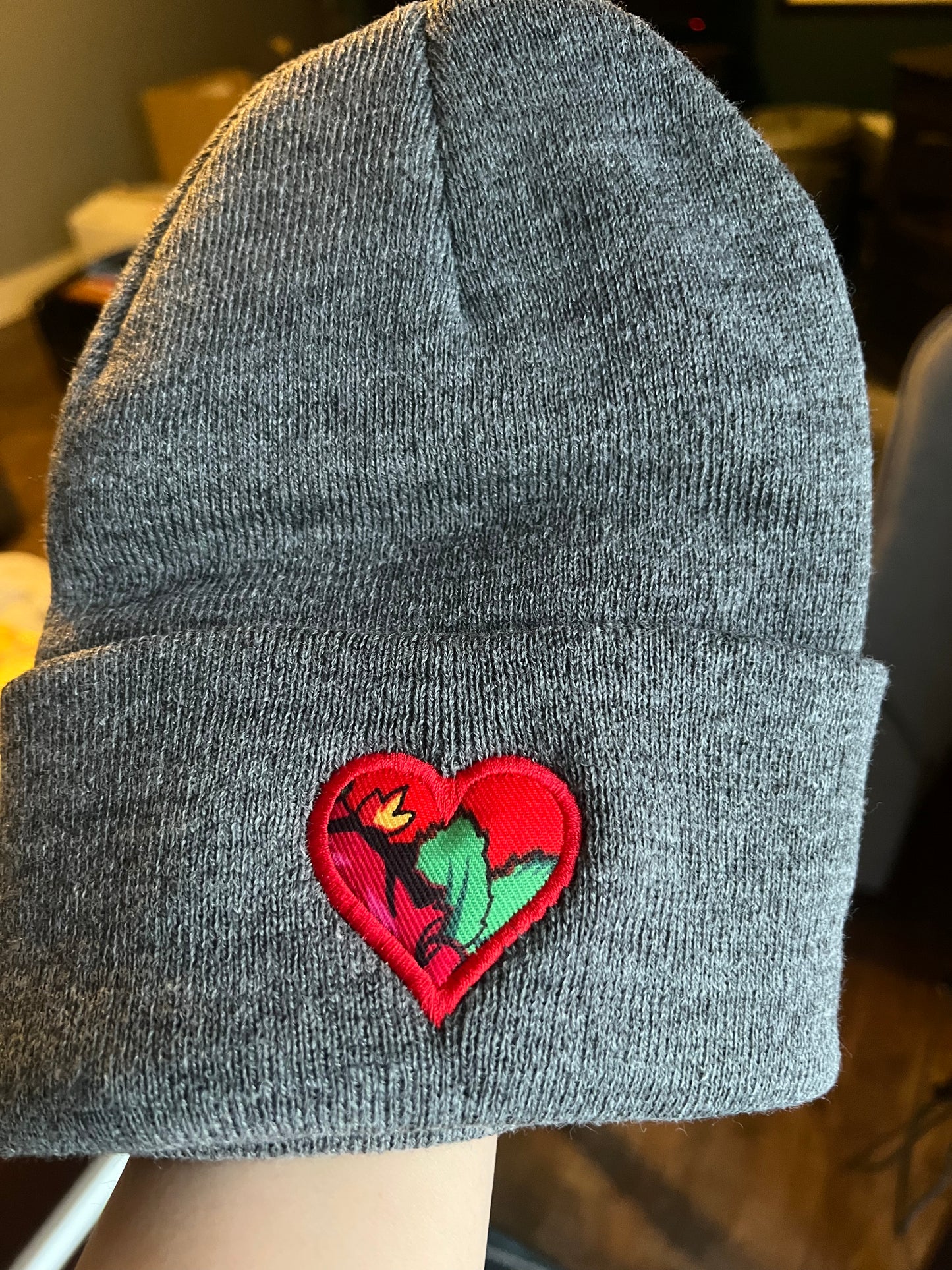 Hanky Heart Beanies